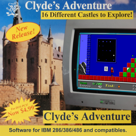 Clyde's Adventure - Fanart - Box - Front (World) - 1024x1024