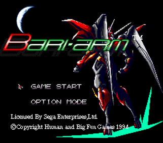 Android Assault: The Revenge of Bari-Arm - Screenshot - Game Title (North America) - 512x448