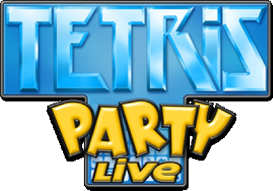 Tetris Party Live - Clear Logo (United States) - 611x427