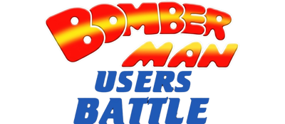 Bomberman: Users Battle - Clear Logo (Japan) - 1536x672