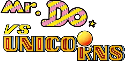 Mr. Do!'s Castle - Clear Logo (Japan) - 923x456