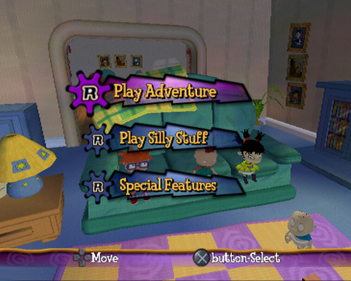 Rugrats: Royal Ransom - Screenshot - Game Select (World) - 640x512