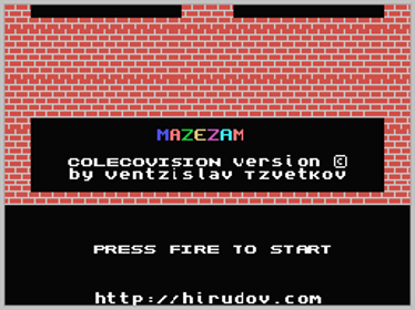 Mazezam - Screenshot - Game Title (World) - 256x192