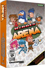 Heroes Arena - Box - 3D (North America) - 439x659