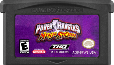 Power Rangers: Ninja Storm - Cart - Front (North America) - 1000x574
