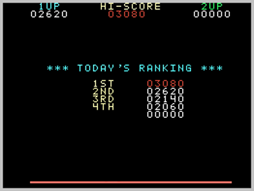 Astro Invader - Screenshot - High Scores (World) - 262x198