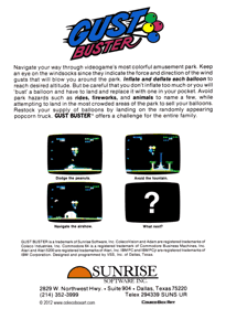 Gust Buster - Box - Back (Europe) - 497x680