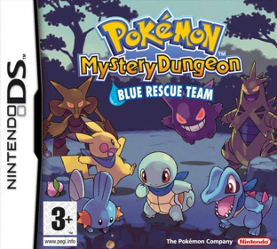 Pokémon Mystery Dungeon: Blue Rescue Team - Box - Front (Europe) - 600x539
