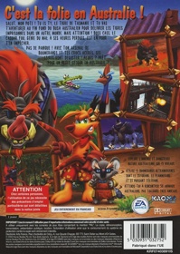 Ty the Tasmanian Tiger - Box - Back (France) - 483x680