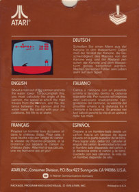 Human Cannonball - Box - Back (Europe) - 600x829