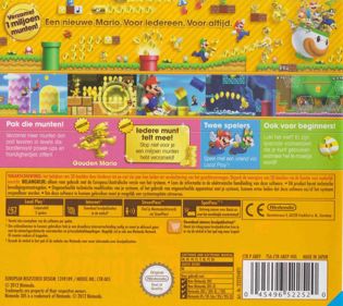 New Super Mario Bros. 2 - Box - Back (Europe) - 898x800