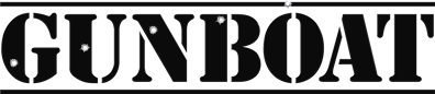 Gunboat - Clear Logo (North America) - 6279x1364