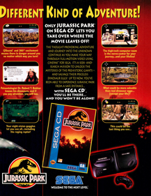 Jurassic Park - Advertisement Flyer - Front (North America) - 1700x2200