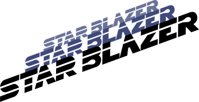 Star Blazer - Clear Logo (North America) - 2400x1235