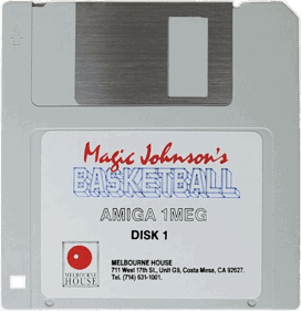 Magic Johnson's Basketball - Disc (North America) - 644x665