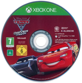 Cars 3: Driven to Win - Disc (Europe) - 499x500
