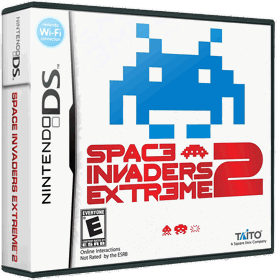Spac3 Invaders Extr3me 2 - Box - 3D (North America) - 870x880