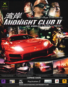 Midnight Club II - Advertisement Flyer - Front (United Kingdom) - 1940x2493