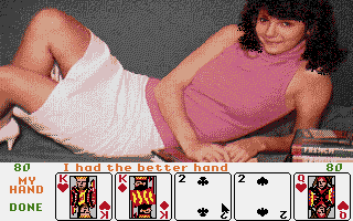 Illustration of Strip Poker II: A Sizzling Game of Chance