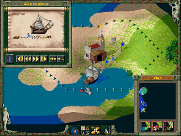 The Settlers II: Veni, Vidi, Vici - Screenshot - Gameplay (World) - 640x480