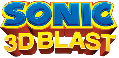 Sonic 3D Blast - Clear Logo (North America) - 1167x576