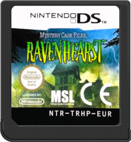 Mystery Case Files: Ravenhearst - Cart - Front (Europe) - 517x564