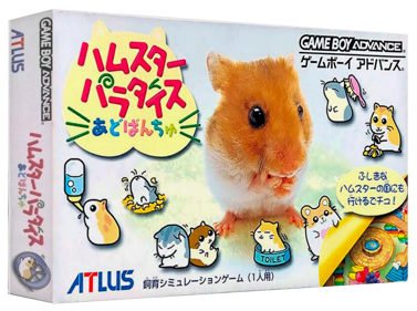 Hamster Paradise Advanchu - Box - 3D (Japan) - 1327x989