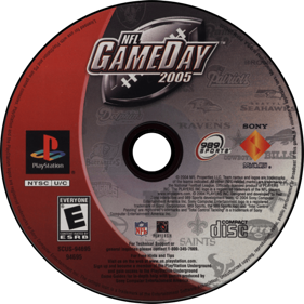 NFL GameDay 2005 - Disc (North America) - 700x700