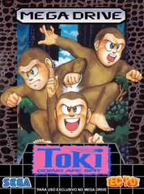 Toki: Going Ape Spit - Fanart - Box - Front (Brazil) - 1604x2160