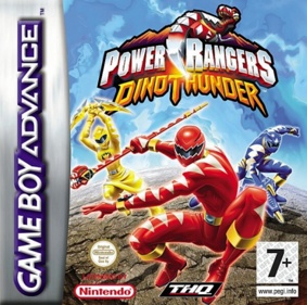 Power Rangers: Dino Thunder - Box - Front (Europe) - 705x700