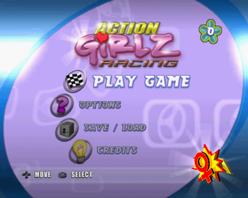 Action Girlz Racing - Screenshot - Game Select (Europe) - 640x512
