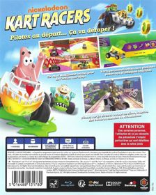 Nickelodeon Kart Racers - Box - Back (France) - 640x800
