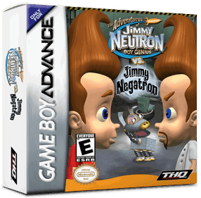 The Adventures of Jimmy Neutron Boy Genius vs. Jimmy Negatron - Box - 3D (North America) - 1016x998