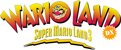 Wario Land: Super Mario Land 3 DX - Clear Logo (World) - 1200x503