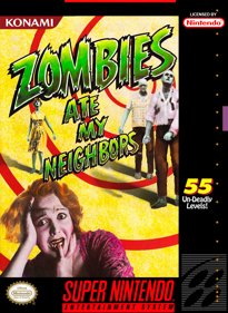 Zombies Ate My Neighbors - Fanart - Box - Front (North America) - 1534x2100