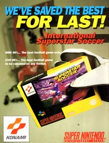 International Superstar Soccer - Advertisement Flyer - Front (United Kingdom) - 1934x2531