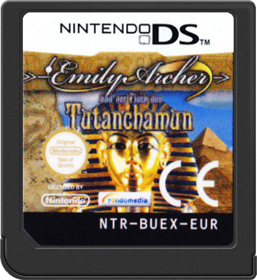 Emily Archer and the Curse of Tutankhamun - Cart - Front (Europe) - 517x564
