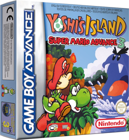 Super Mario Advance 3: Yoshi's Island - Box - 3D (Europe) - 644x695