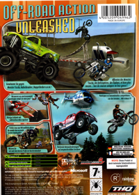 MX Unleashed - Box - Back (Europe) - 571x800