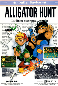 Alligator Hunt - Fanart - Box - Front (Europe) - 848x1264