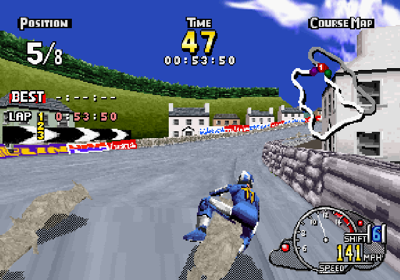 Manx TT Superbike - Screenshot - Gameplay (World) - 640x448