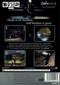 Hitman 2: Silent Assassin - Box - Back (Europe) - 569x800