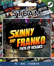 Skinny and Franko: Fists of Violence - Fanart - Disc (World) - 1268x1540