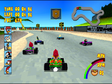 Woody Woodpecker Racing - Screenshot - Gameplay (World) - 640x480