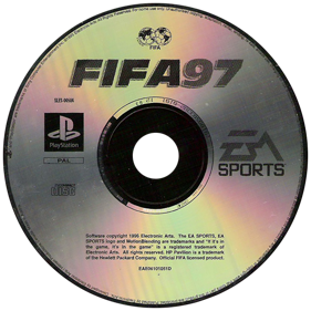 FIFA Soccer 97 - Disc (Europe) - 600x600