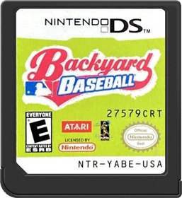 Backyard Baseball '09 - Cart - Front (North America) - 517x564