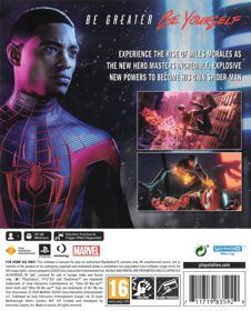 Marvel's Spider-Man: Miles Morales - Box - Back (Europe) - 645x800