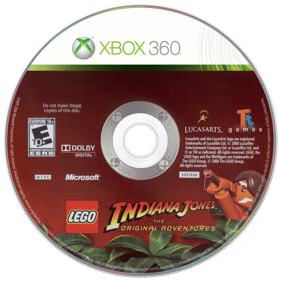 LEGO Indiana Jones: The Original Adventures - Disc (North America) - 1440x1440