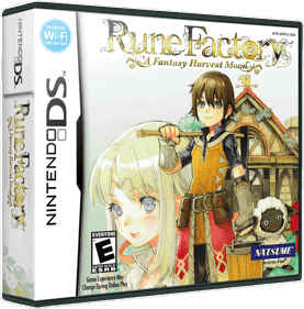Rune Factory: A Fantasy Harvest Moon - Box - 3D (North America) - 868x879