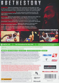 NBA 2K16 - Box - Back (Germany) - 600x847